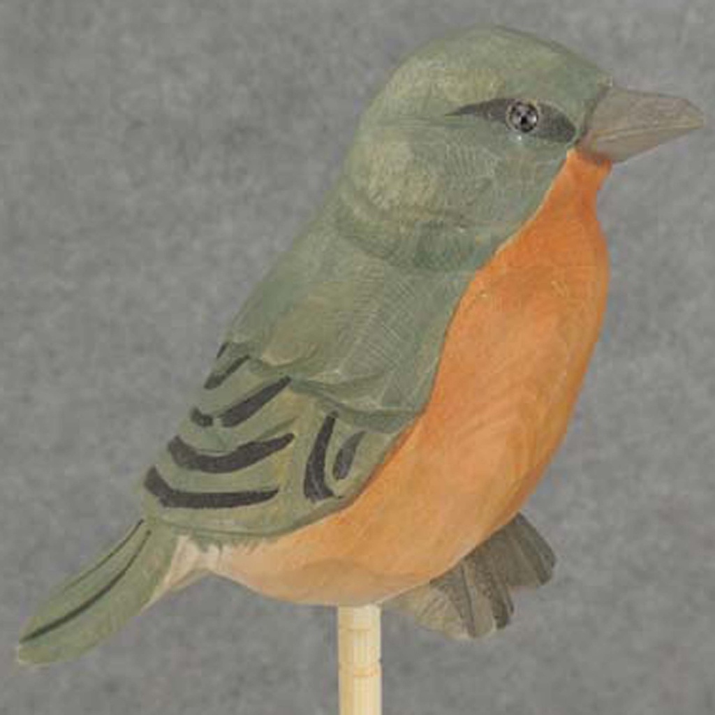 BIRD PICK WOOD 4.75" ROBIN 7.5" PICK