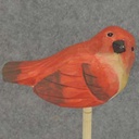 SPARROW PICK 3" WOOD RED 7.5" PICK