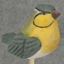 BIRD (BLUE TIT) PICK WOOD 3" 7.5" PICK