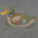 DUCK WOOD BROWN/GREEN 7"