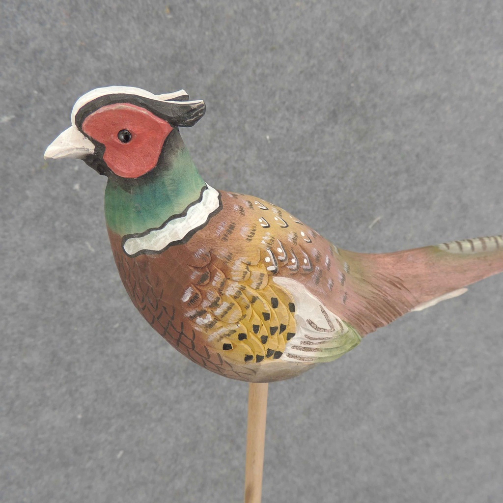 PHEASANT 11" x 4" WOOD