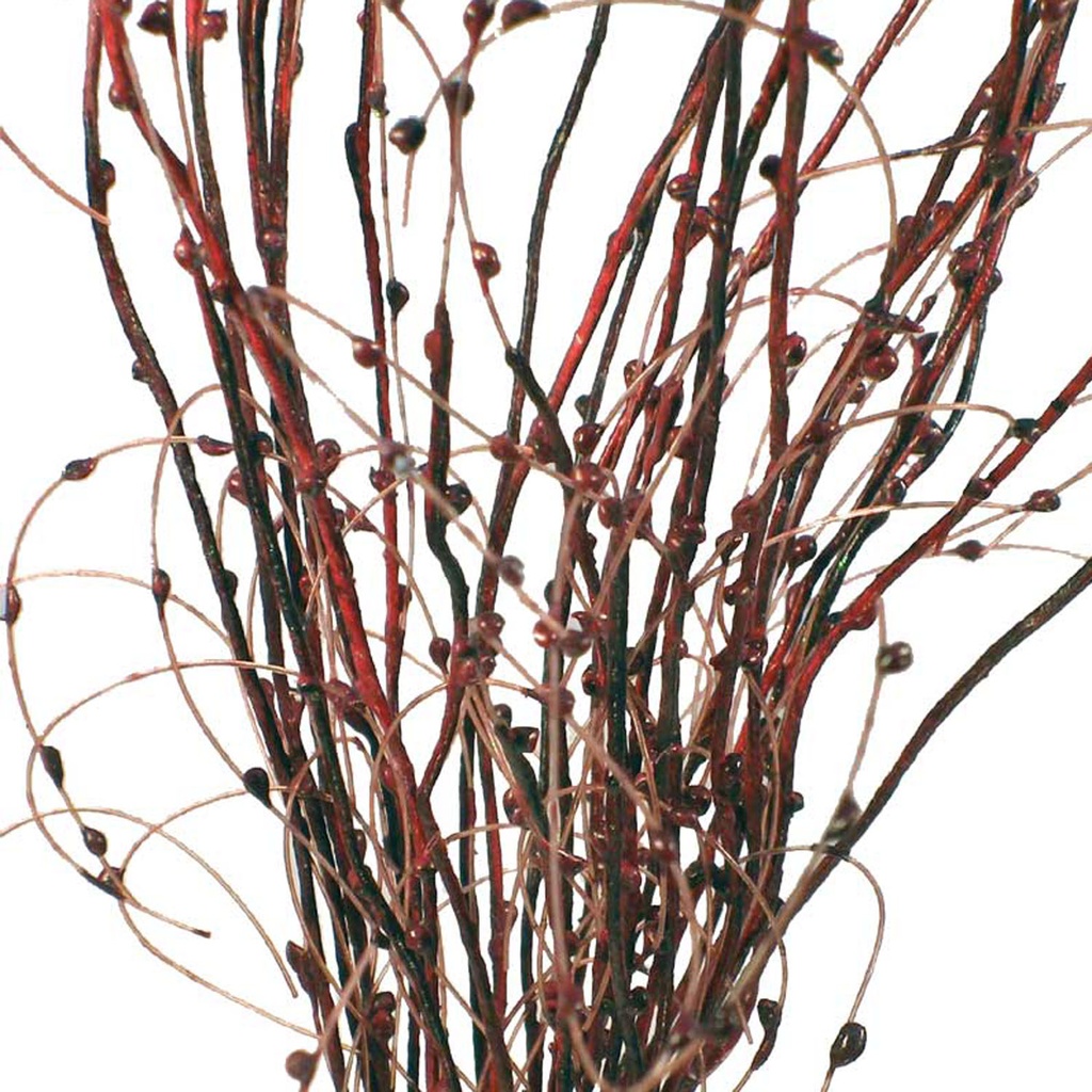 TWIG ARTIFICIAL HONEYSUCKLE 32" BURG/RED