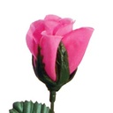 ROSE BUD SINGLE FRENCH HOT PINK 14.5&quot;