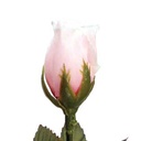 ROSE BUD SINGLE FRENCH SOFT PINK 14.5" 