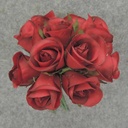 ROSE SWEETHEART PICK  DARK RED (1 DZ/POLY BAG)