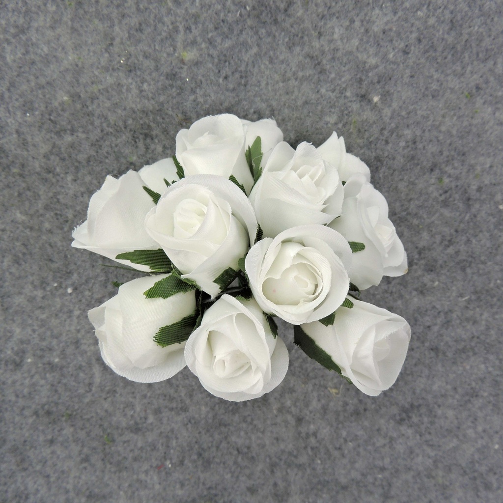 ROSE SWEETHEART PICK TRUE WHITE (1 DZ/POLY BAG)