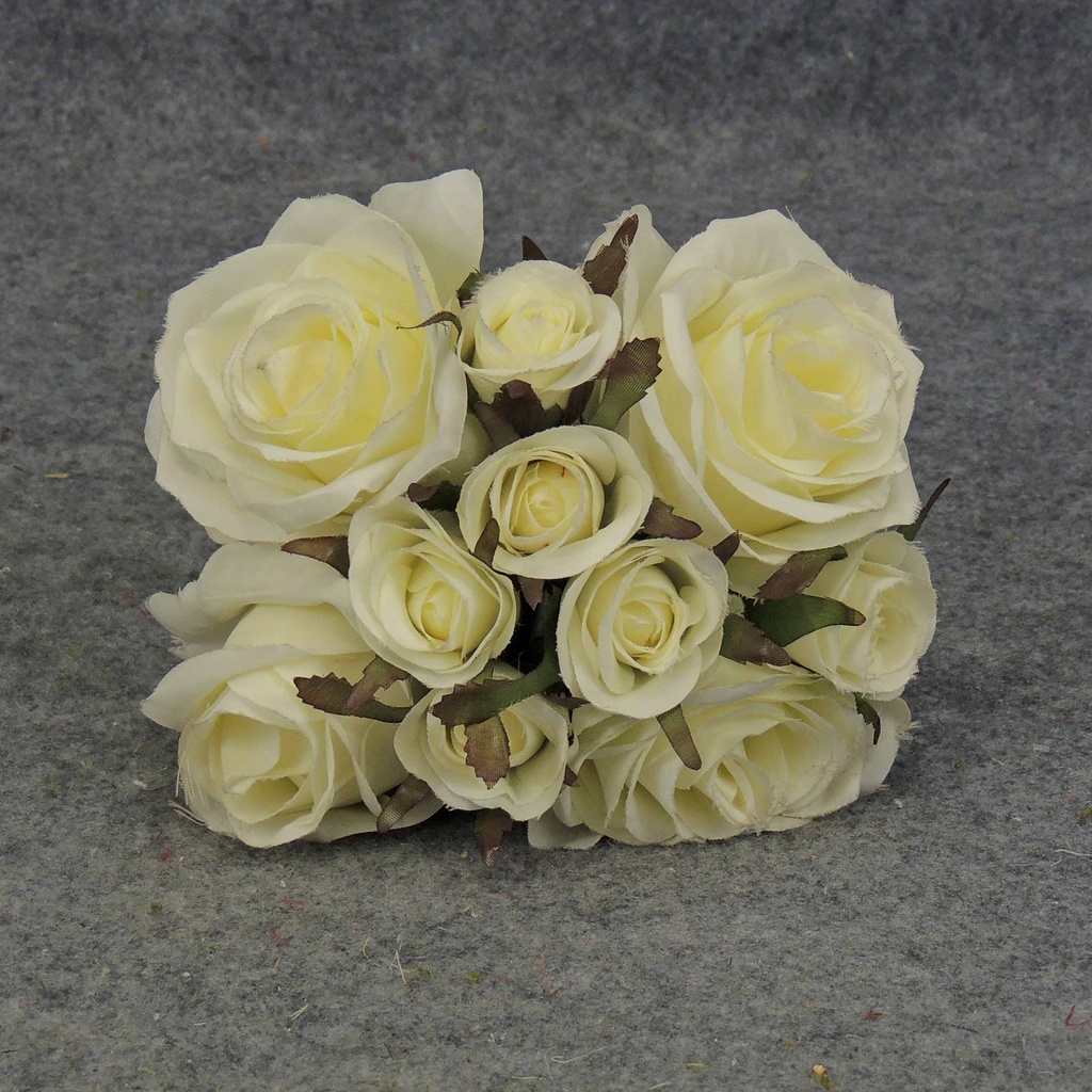 ROSE NOSEGAY/STANDING BOUQUET  CREAM