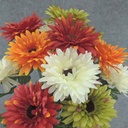 GERBERA BUSH X14 20.5&quot; SATIN