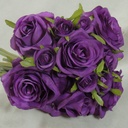 ROSE NOSEGAY/STANDING BOUQUET  PURPLE