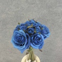 ROSE NOSEGAY/STANDING BOUQUET  ROYAL BLUE