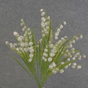 LILY OF THE VALLEY BUSHx9 15.5&quot; PEARL FINISH