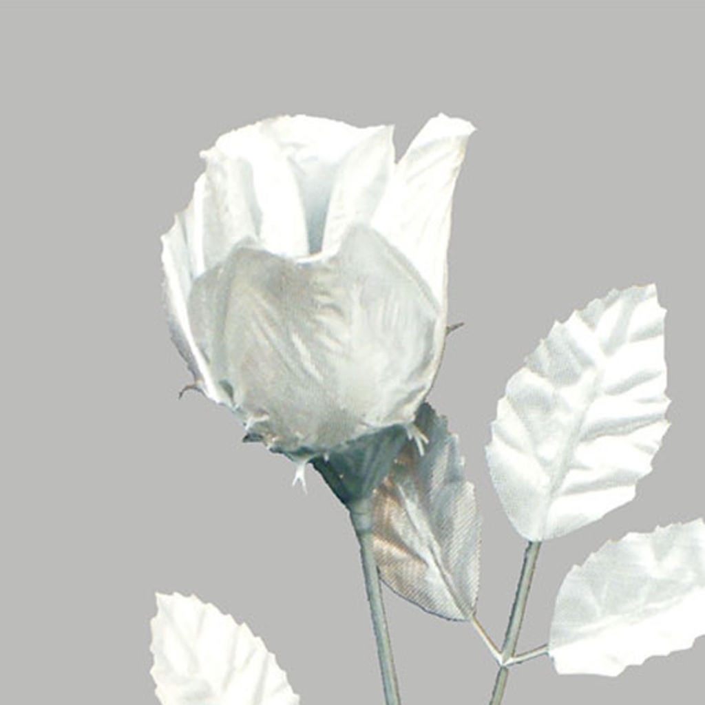 ROSE STEM   BUD SILVER  (1 DZ/BAG) 