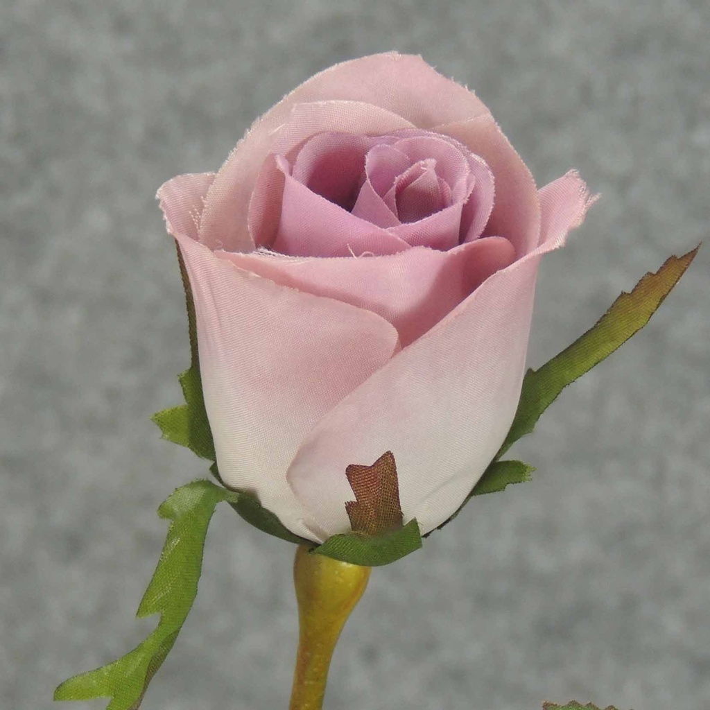 ROSE STEM LARGE BUD 26"  LAVENDER