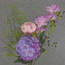 HYDRANGEA/PEONY/FREESIA BUNDLE 30" PINK/FUS/LAV