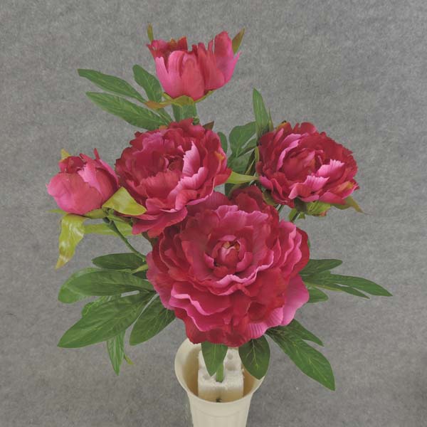 PEONY SPRAY X7  16"   BEAUTY