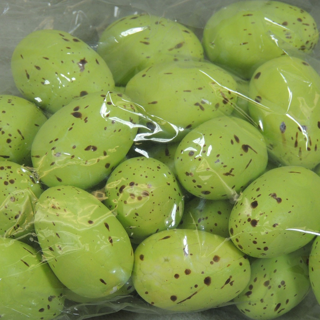 EGGS 1.75" GREEN (24/BAG)
