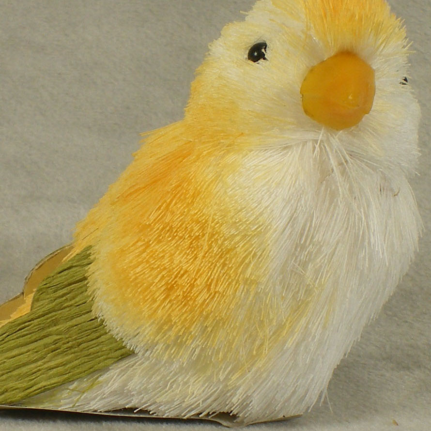 BIRD 4" SISAL 2 SYTLES (R & L)  YELLOW