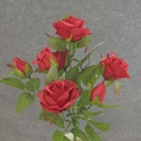 ROSE SPRAY X7  14"    RED