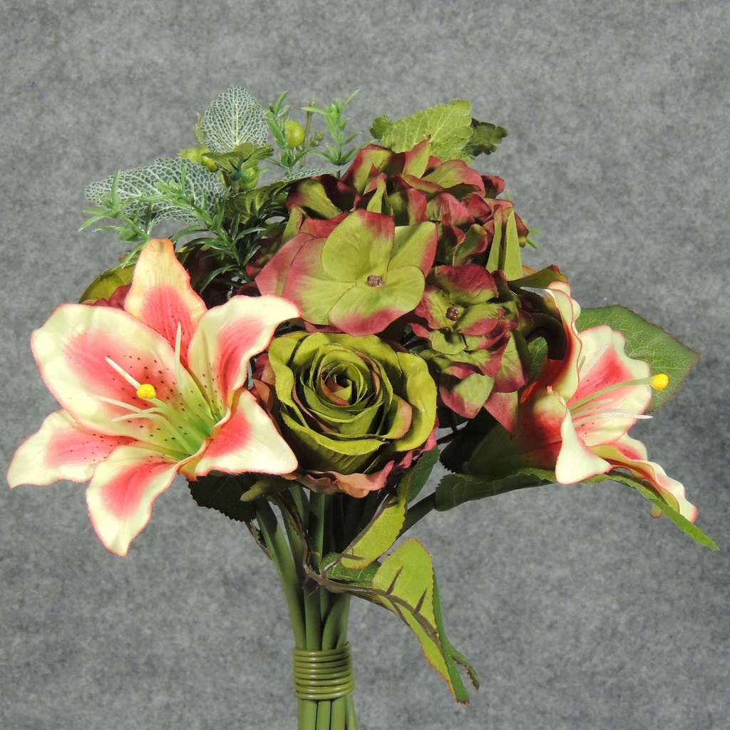 ROSE/HYDRANGEA/LILY BUNDLE X10