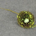 NEST MOSS 3" ON PICK WITH EGG