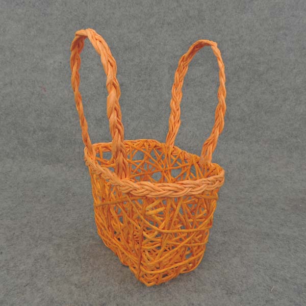 BASKET PAPER 6x4.5x3" MEDIUM  ORANGE