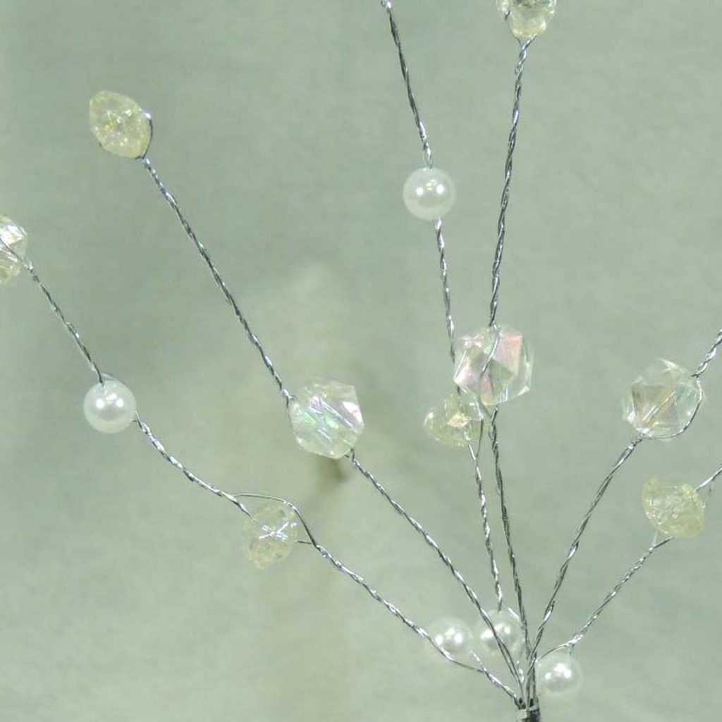 PEARL/BEADS SPRAY X6  8"OAL (6/BAG) 