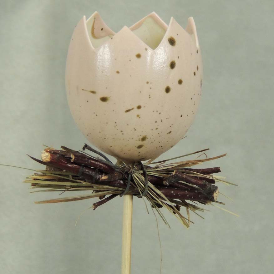 EGGSHELL 2" PICK 10" OAL PINK (6/BAG)
