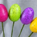 EGG 2.5&quot;  ON PICK 6-AST (1 DZ/BAG)