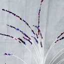 RED/WHITE/BLUE GLITTER SPRY 19&quot; (6 PER BAG)