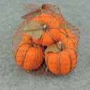PUMPKINS 3" (6/BAG) ORANGE