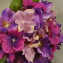 HYDRANGEA SATIN (3/BUNDLE)  VIOLET