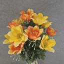 POPPY BUSH X14      22"  ORANGE/YELLOW