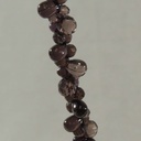 GARLAND BEAD CHOC 72"