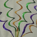 MARDI GRAS SPIRAL BUNDLE  17"