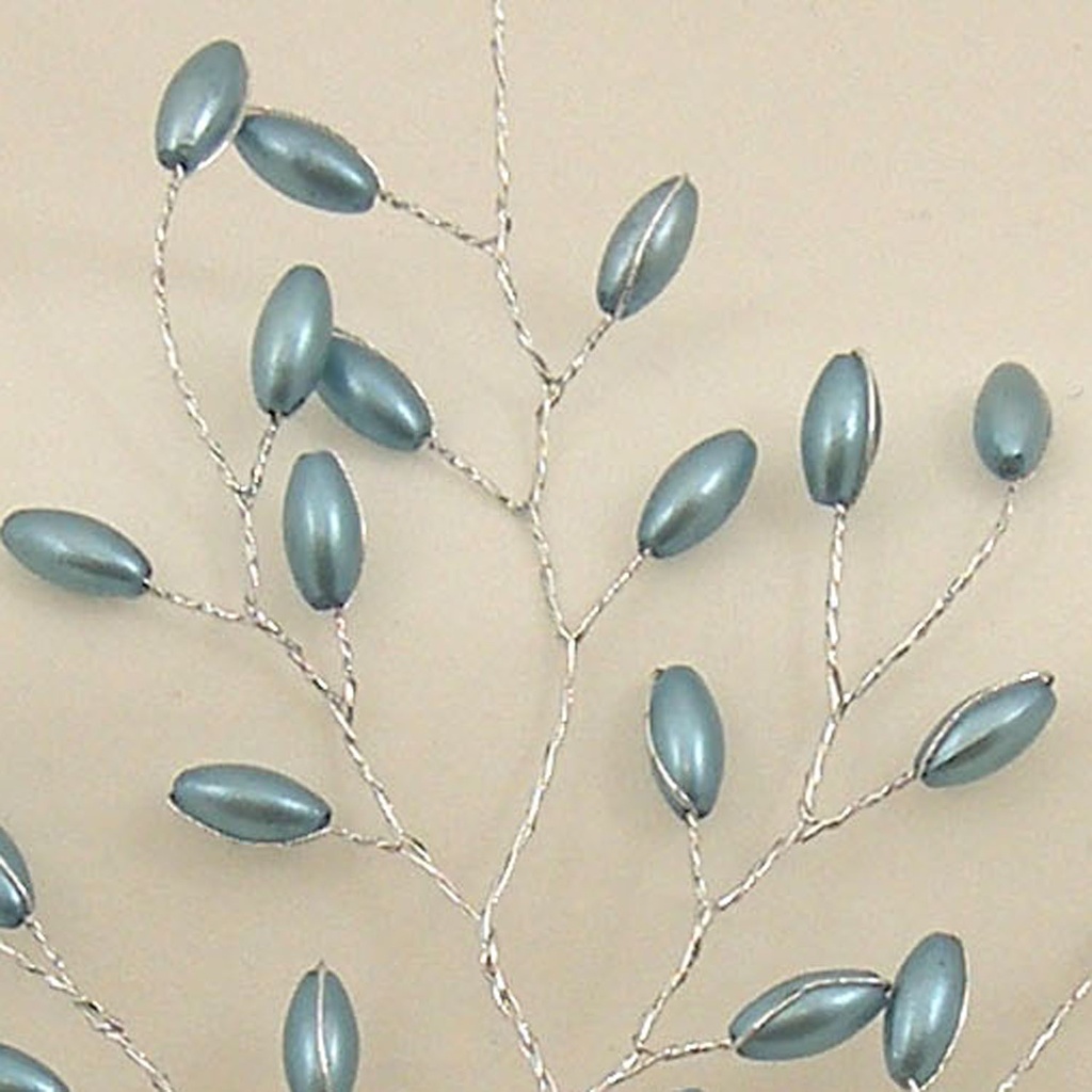 PEARL OVAL PICK 8.5&quot;  BLUE