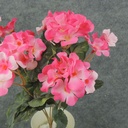 GERANIUM BUSH 14.5" X7  PINK