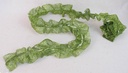 RIBBON 6' X 3" GLITTER MESH  GREEN