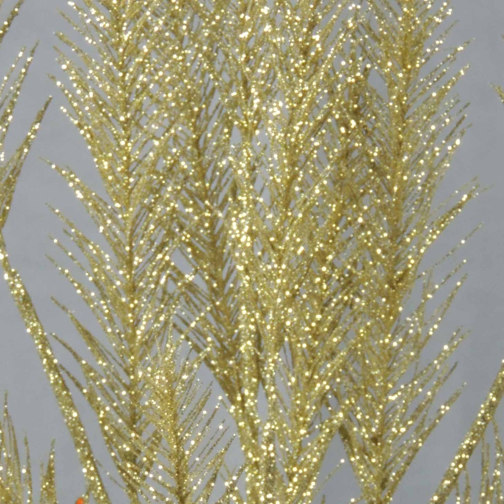 PINE GLITTER SPRAY X4 24"  GOLD