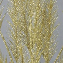 PINE GLITTER SPRAY X4 24"  GOLD