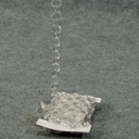 GARLAND 12' FACETED CLEAR JEWEL