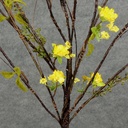 FLOWERING TWIG BRANCH 44"  YELLOW