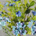 FLOWERING MIXED PICK 15&quot; BLUE