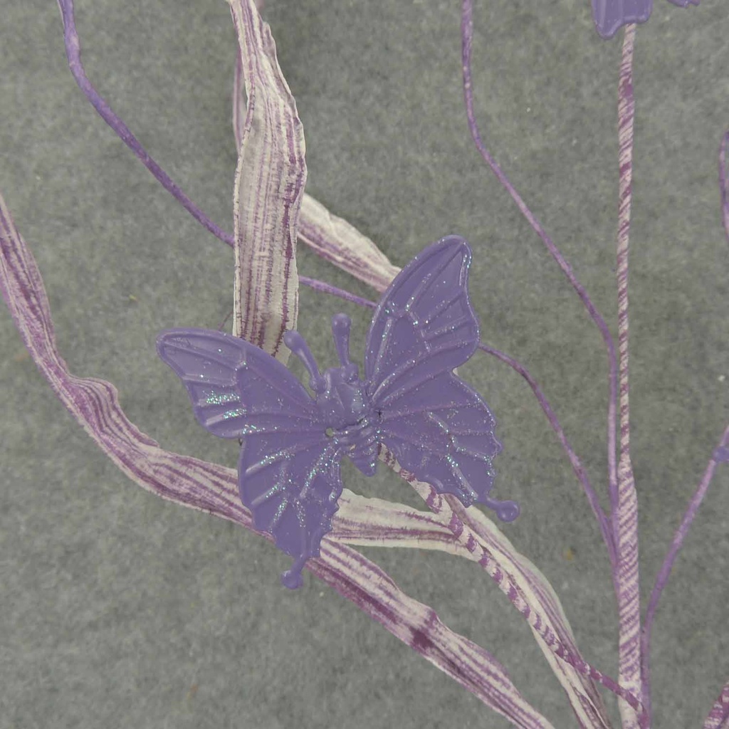 BUTTERFLY GRASS SPRAY 30&quot;  PURPLE