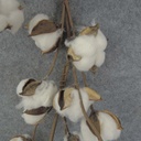 COTTON GARLAND 4' ARTIFICIAL