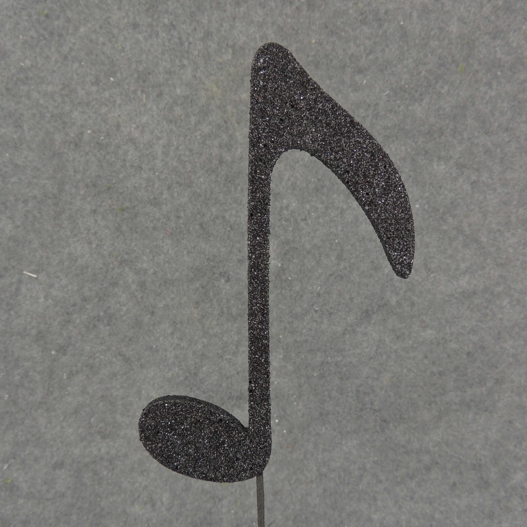 EIGHTH NOTE 6" X 4" W/14" PICK (6/BAG)