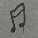 SIXTEENTH NOTE 6"  W/14" PICK (6/BAG)