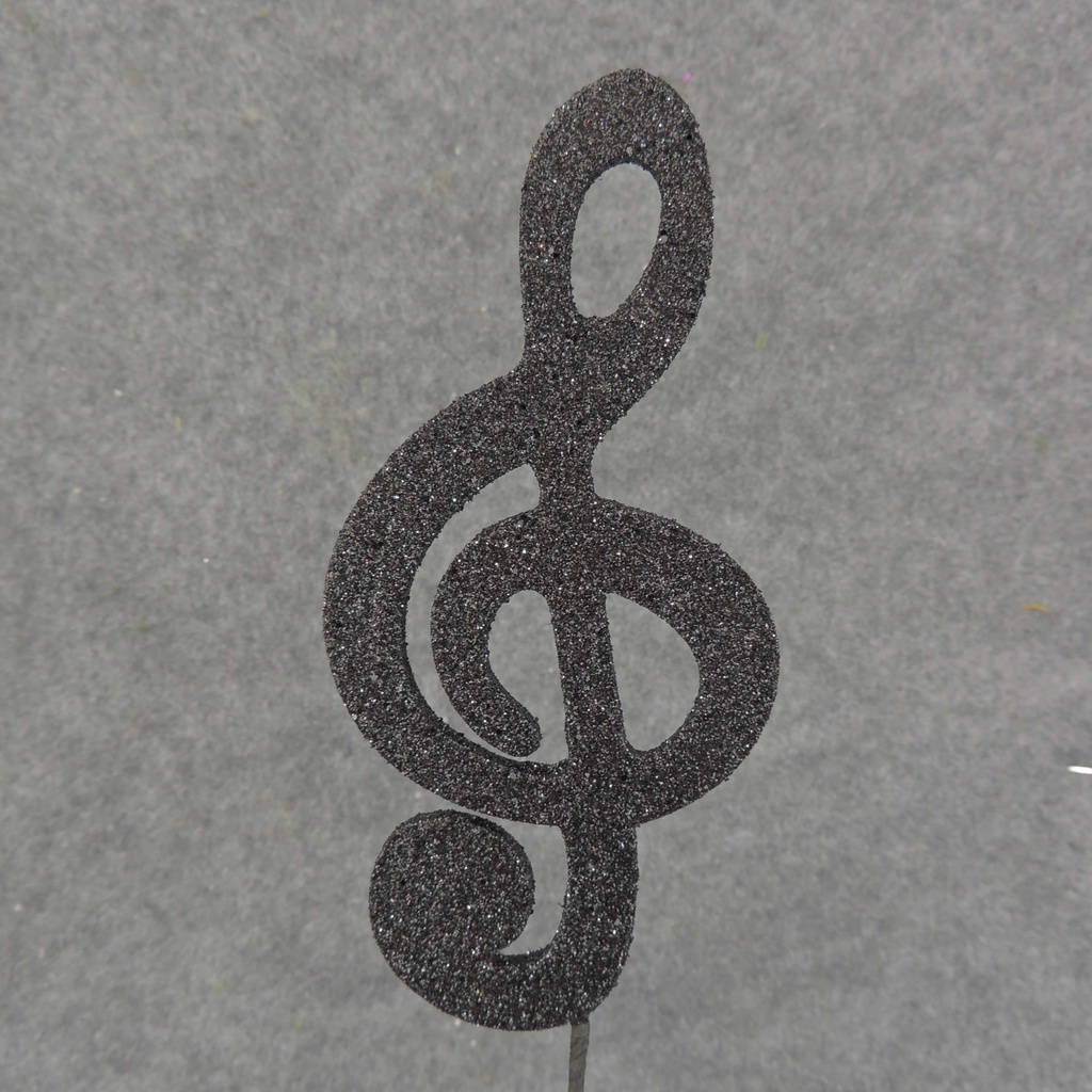 TREBLE CLEF 6.75" W/14" PICK (6/BAG)