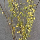 BUBBLEBERRY TWIG SPRAY 42&quot; YELLOW