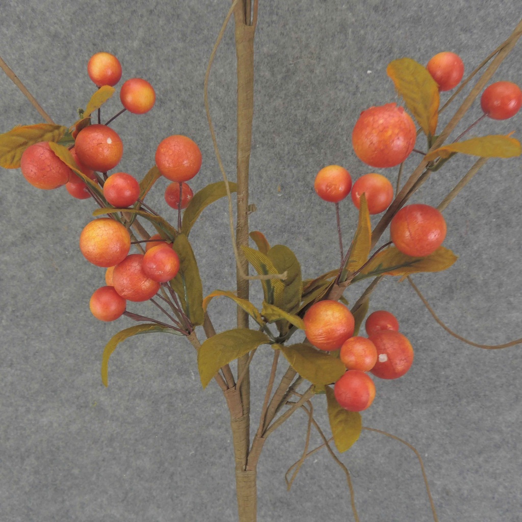 BERRY LEAF SPRAY 32&quot; ORANGE