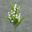 LILY OF THE VALLEY 9" PICK WHITE (12/BAG)